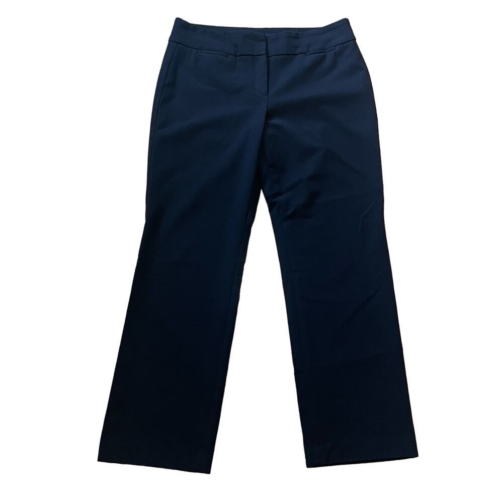 Talbots Black Signature High Rise Trouser Dress Pants 12